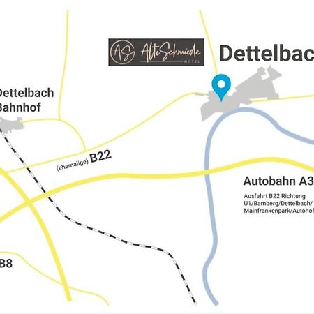 Aparthotel Alte Schmiede Dettelbach Εξωτερικό φωτογραφία