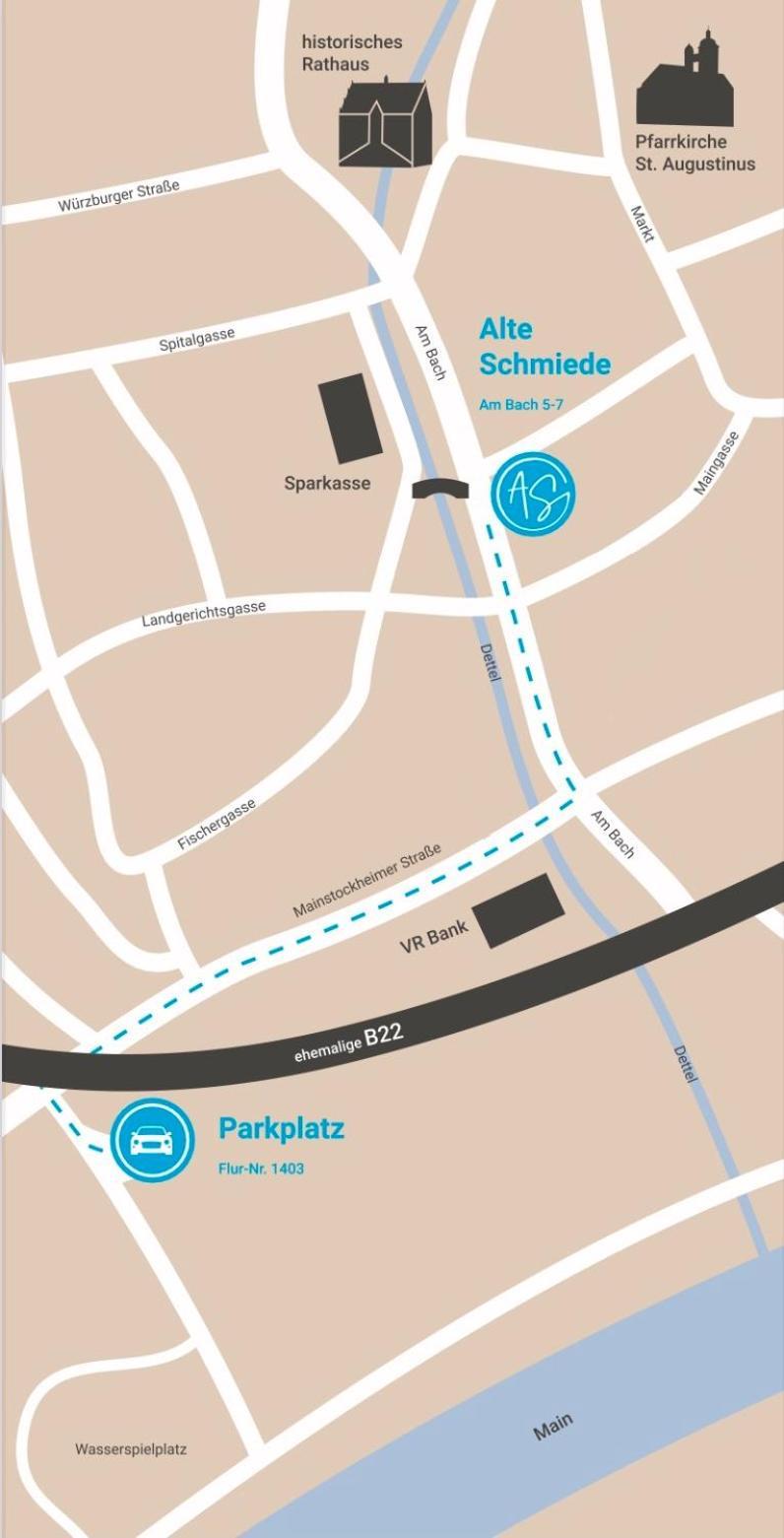 Aparthotel Alte Schmiede Dettelbach Εξωτερικό φωτογραφία